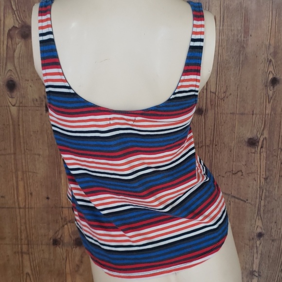Vans striped cropped tank size small - Picture 3 of 5